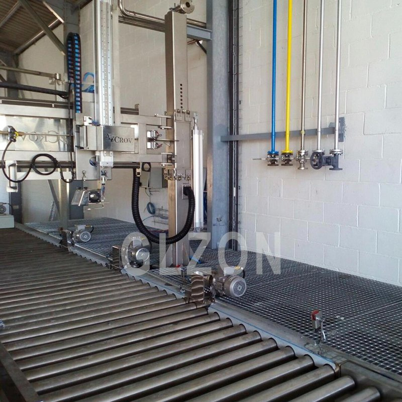auto positioning filling machine