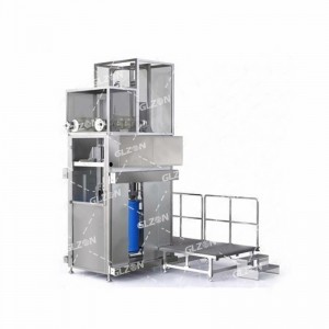 200千克四桶搖臂式壓蓋機(jī),噴墨墨水壓蓋機(jī)